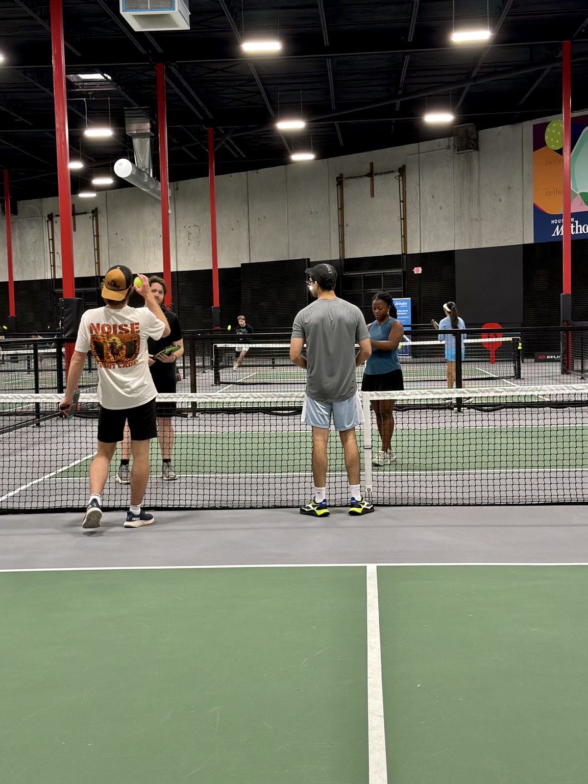 Networking and pickleball