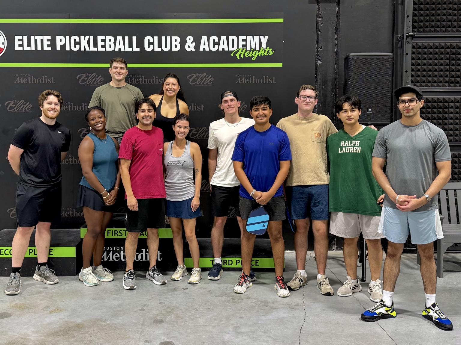 Pickleball meetup group photo
