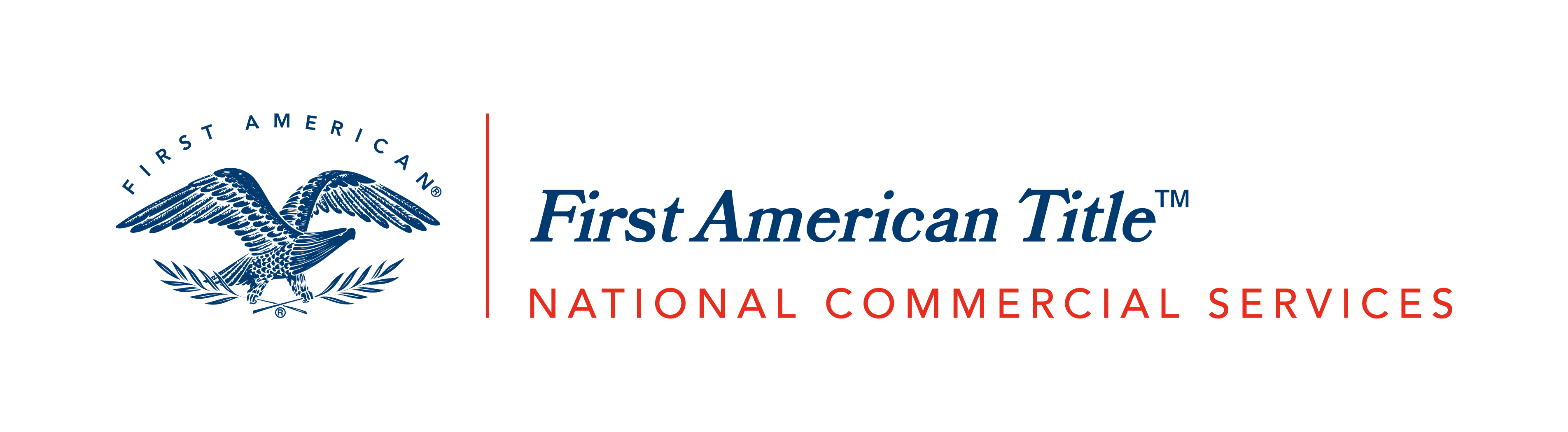 First American Title National Commercial Services sponsor logo